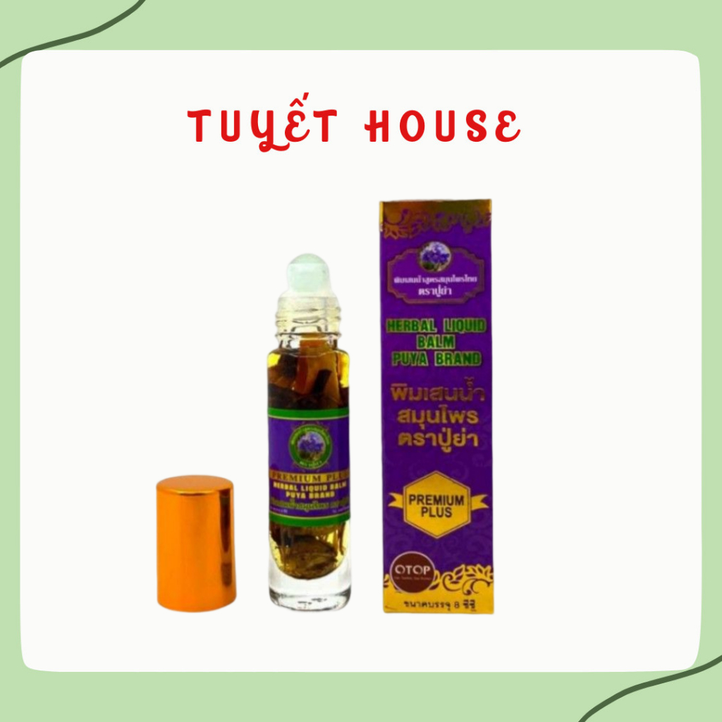 Dầu lăn thảo dược 19 vị Thái Lan (Hàng chuẩn Thái)