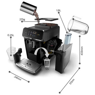 Máy pha cafe tự động PHILIPS EP2235/40 [ MADE IN ROMANIA]