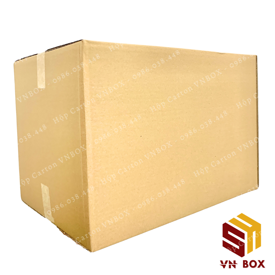60x40x40 Combo 10 Thùng carton to, thùng chuyển nhà chuyển văn phòng đóng đồ hộp carton đóng hàng - VN Box