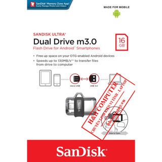 Usb 3.0 sandisk ultra 16gb chính hãng