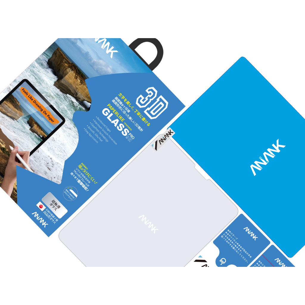 Kính cường lực ANANK chống ánh sáng xanh, bảo vệ mắt dành cho iPad từ 7.9-inch đến 12.9-inch
