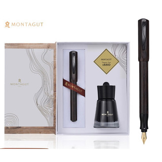 Set bút máy bằng gỗ cao cấp Montagut M803