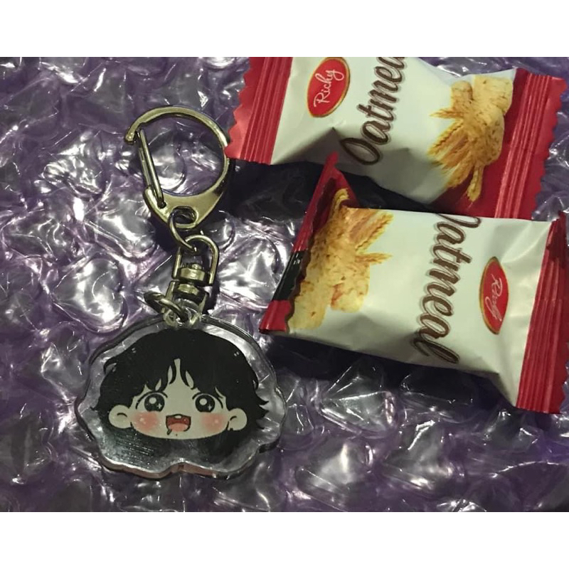 KEYRING JUNGKOOKIE TÓC XOĂN