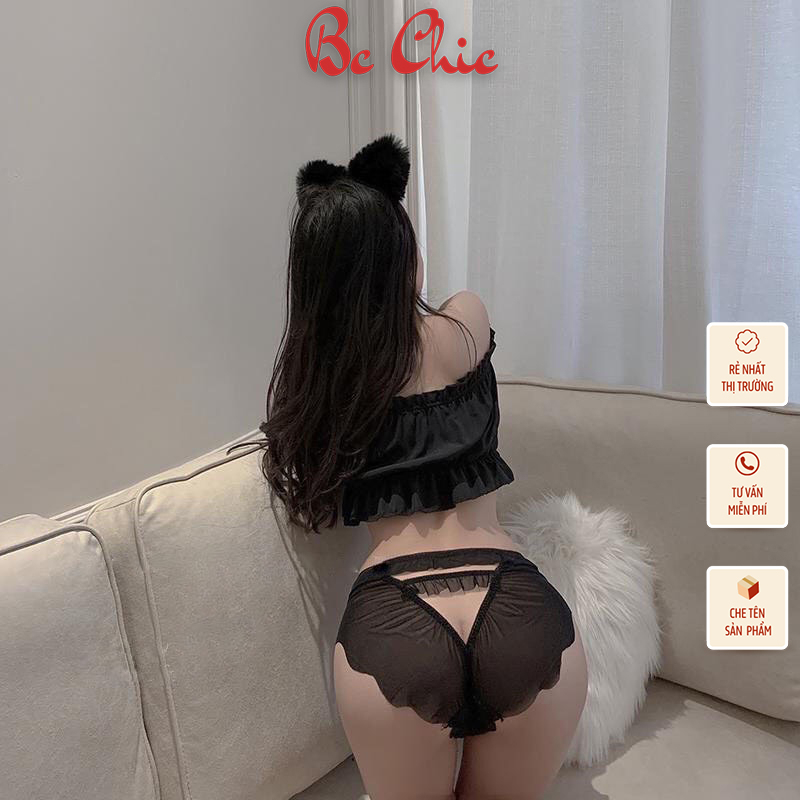 Quần Lót Ren Nữ Q 1312, Quần Lót Nữ Ren Lưới, Quần Nữ Quyến Rũ Bc_Chic Lingerie