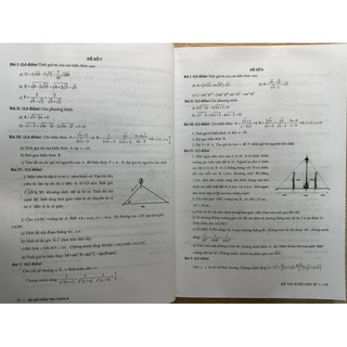 Sách - Bộ đề kiểm tra Toán 9 ( Theo định hướng phát triển năng lực)