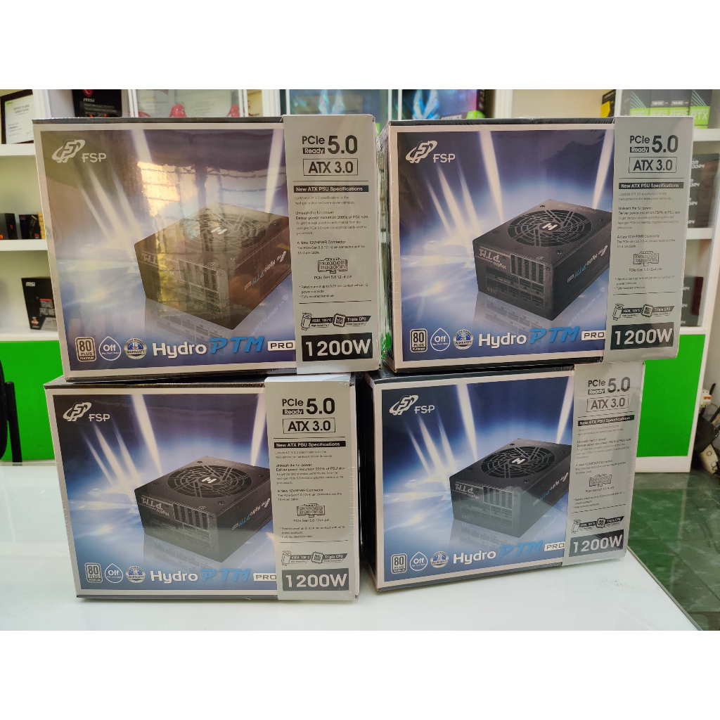 NGUỒN MÁY TÍNH  FSP HYDRO PTM PRO ATX3.0  1200W