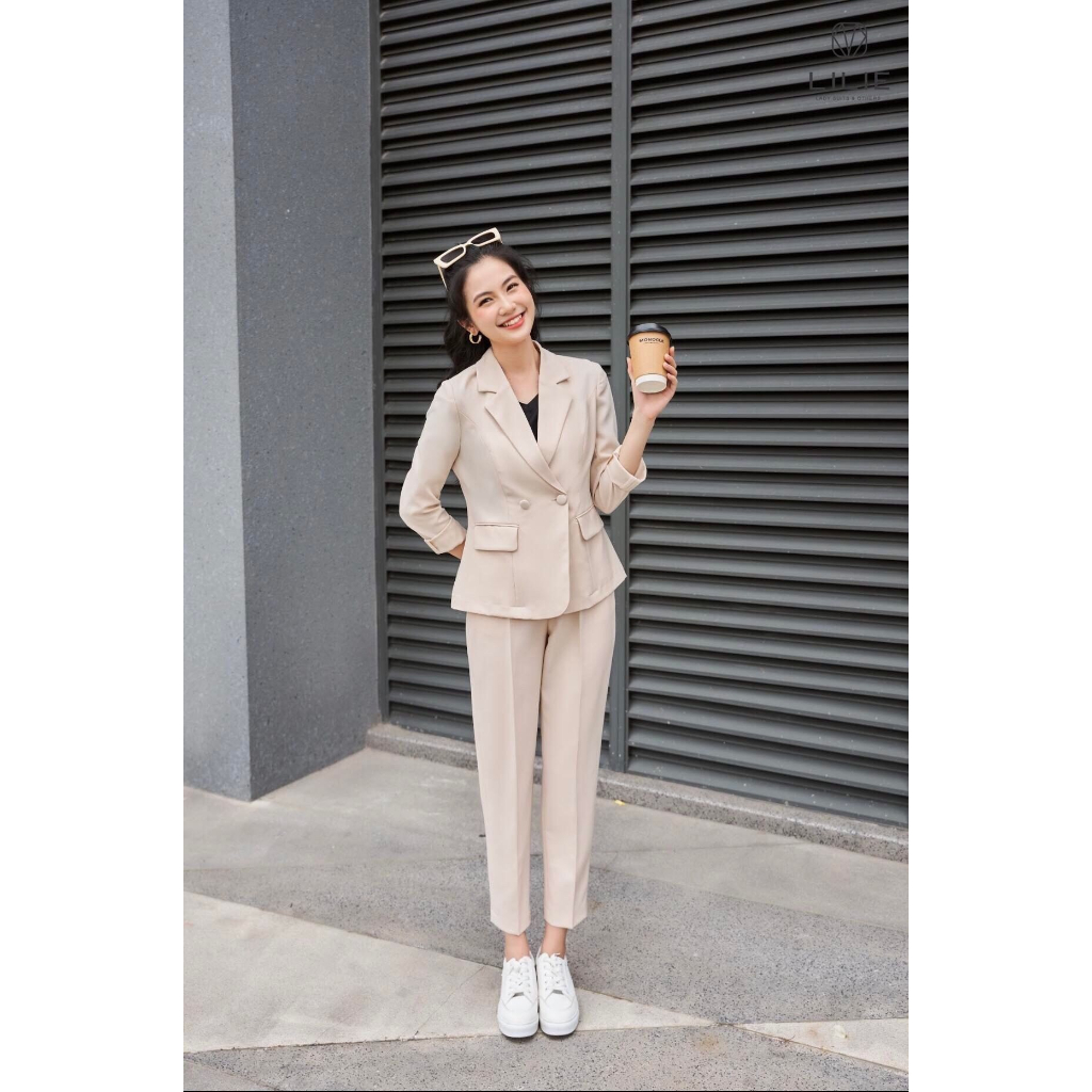 | BLAZER 2 CÚC DÁNG NGẮN  BY LILIE