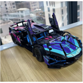 Xe đua lắp ráp xếp hình