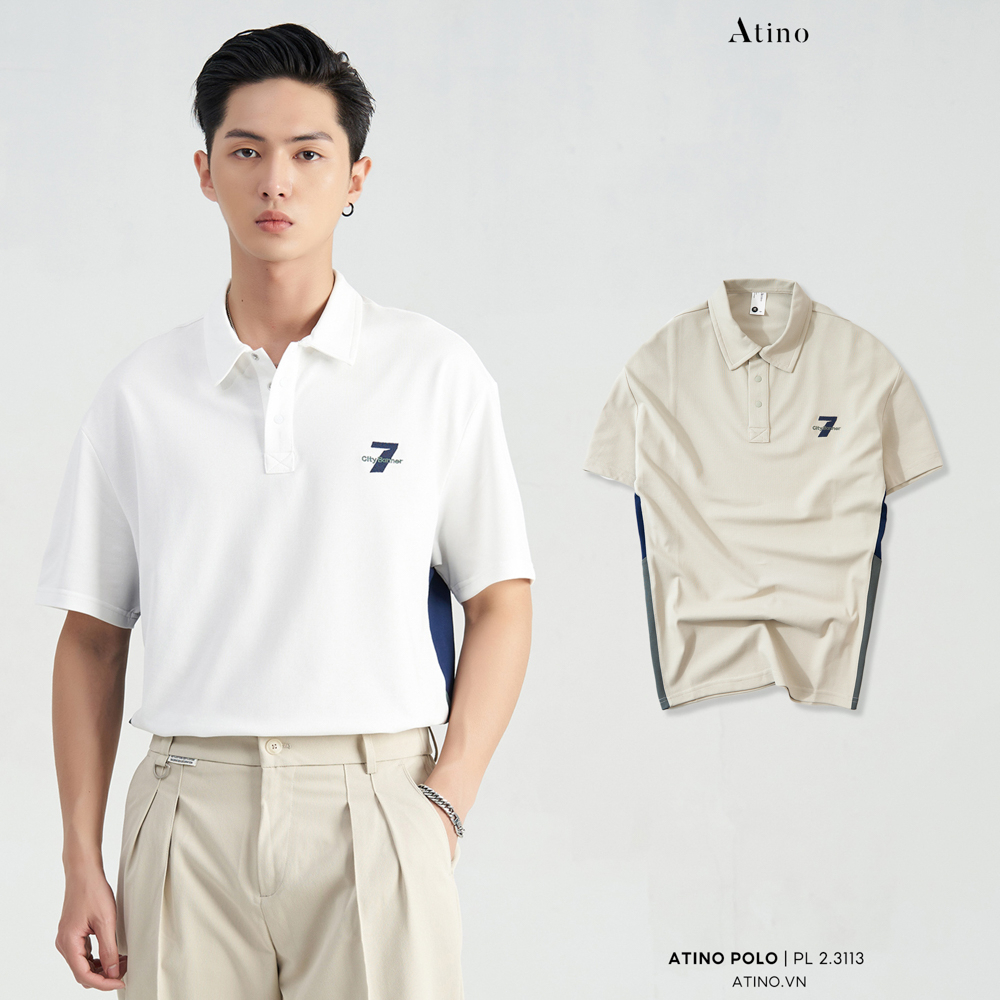Áo Polo Nam ATINO vải cá sấu Cotton cao cấp sang trọng lịch lãm chuẩn form PL2.3113