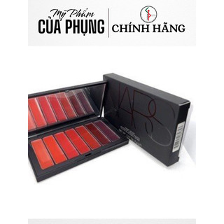 Bảng màu son môi nars 7 deadly sins lipstick palette 14g - chuẩn auth