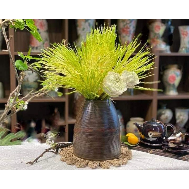 Bình chuông ganh Bát Tràng cao 23cm