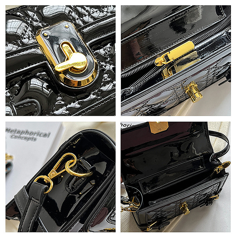 Túi xách nữ chất liệu da bóng đeo chéo đeo vai - THL02