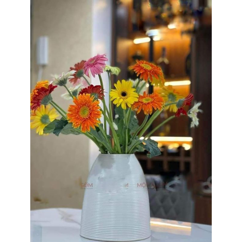 Bình chuông ganh Bát Tràng cao 23cm