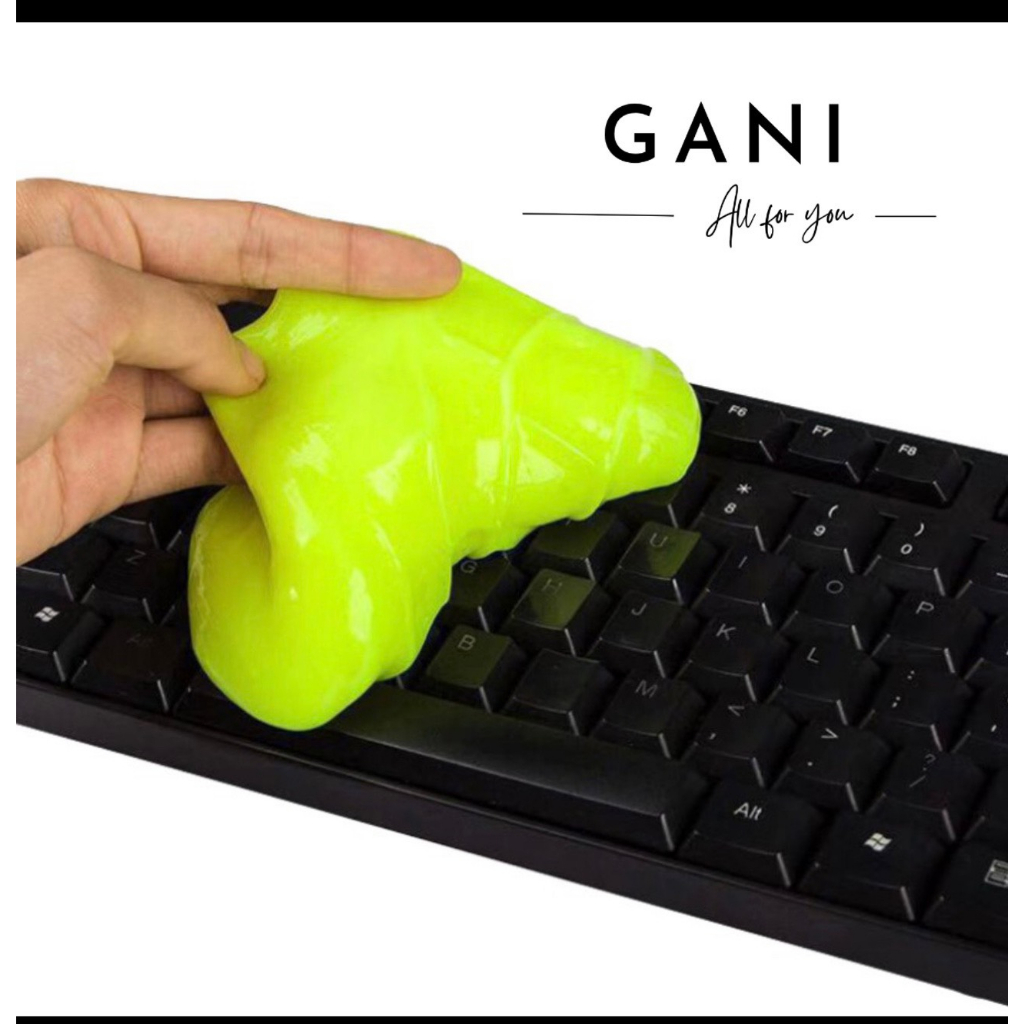 Gel Vệ Sinh Hút Bụi Đa Năng - Gel Dẻo Lăn Bụi Vệ Sinh Bàn Phím Laptop, Vệ sinh Xe Ô Tô