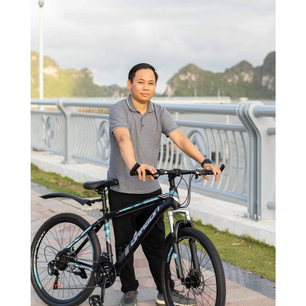 XE ĐẠP ĐỊA HÌNH DRAGOM - CÓ VIDEO - xe đạp leo núi địa hình - - a hìu Q7