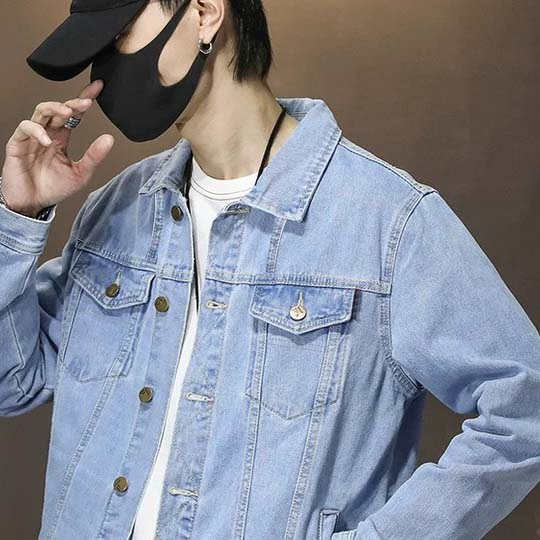 Áo Khoác Jean Nam Nữ Trơn Cá Tính Unisex SL85 STARLORD