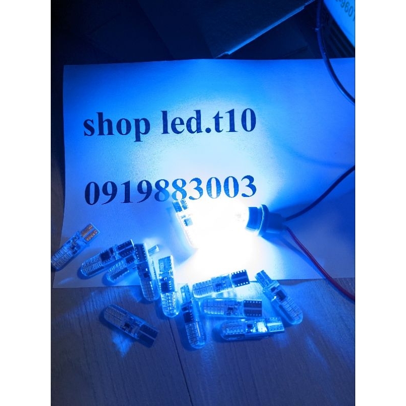1 bóng đèn t10 led t10 sáng liên tục & nháy F1 sáng gắn demi xi nhan xe máy ô tô