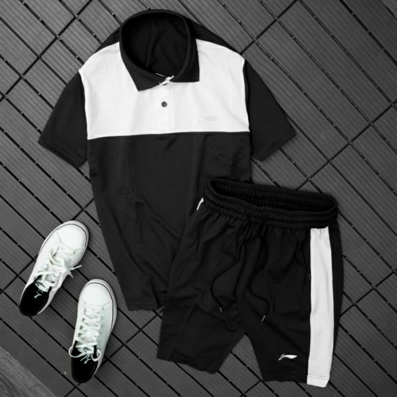 Set quần áo nam ngắn tay, quần áo thể thao nam mùa hè chất liệu vải cotton thoáng mát co giãn đầy đủ size
