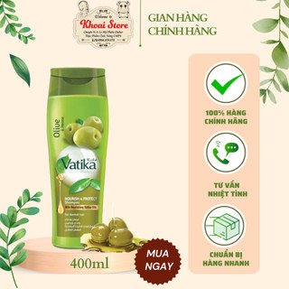 Dầu Gội Nuôi Dưỡng Bảo Vệ Dabur Vatika - Olive 400ml