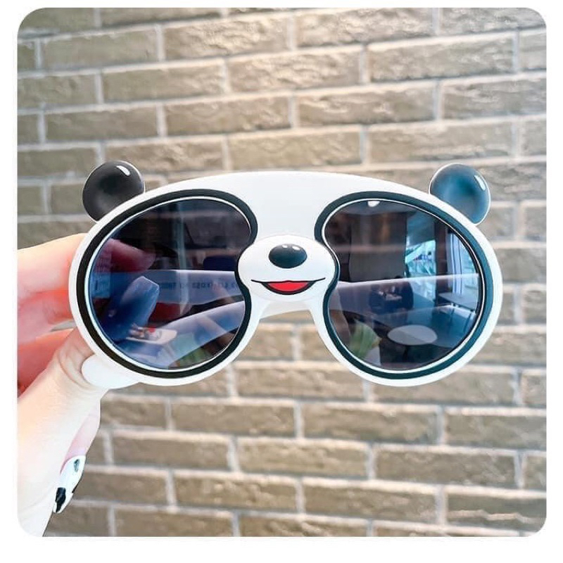 Kính mắt mẫu gấu trúc cho bé