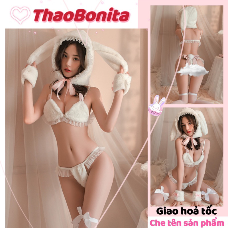 Bộ đồ lót bé thỏ xinh xinh. Giao hoả tốc HCM