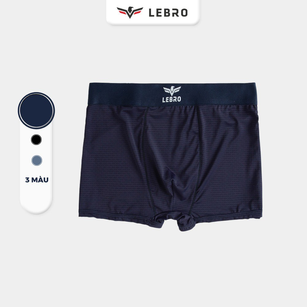 Quần sịp boxer thun lụa Icy Lebro QSBL23-001