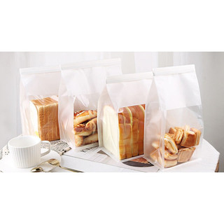 Set 48-50 túi giấy gấp mí nhỏ trắng , nâu size 13cm28cm