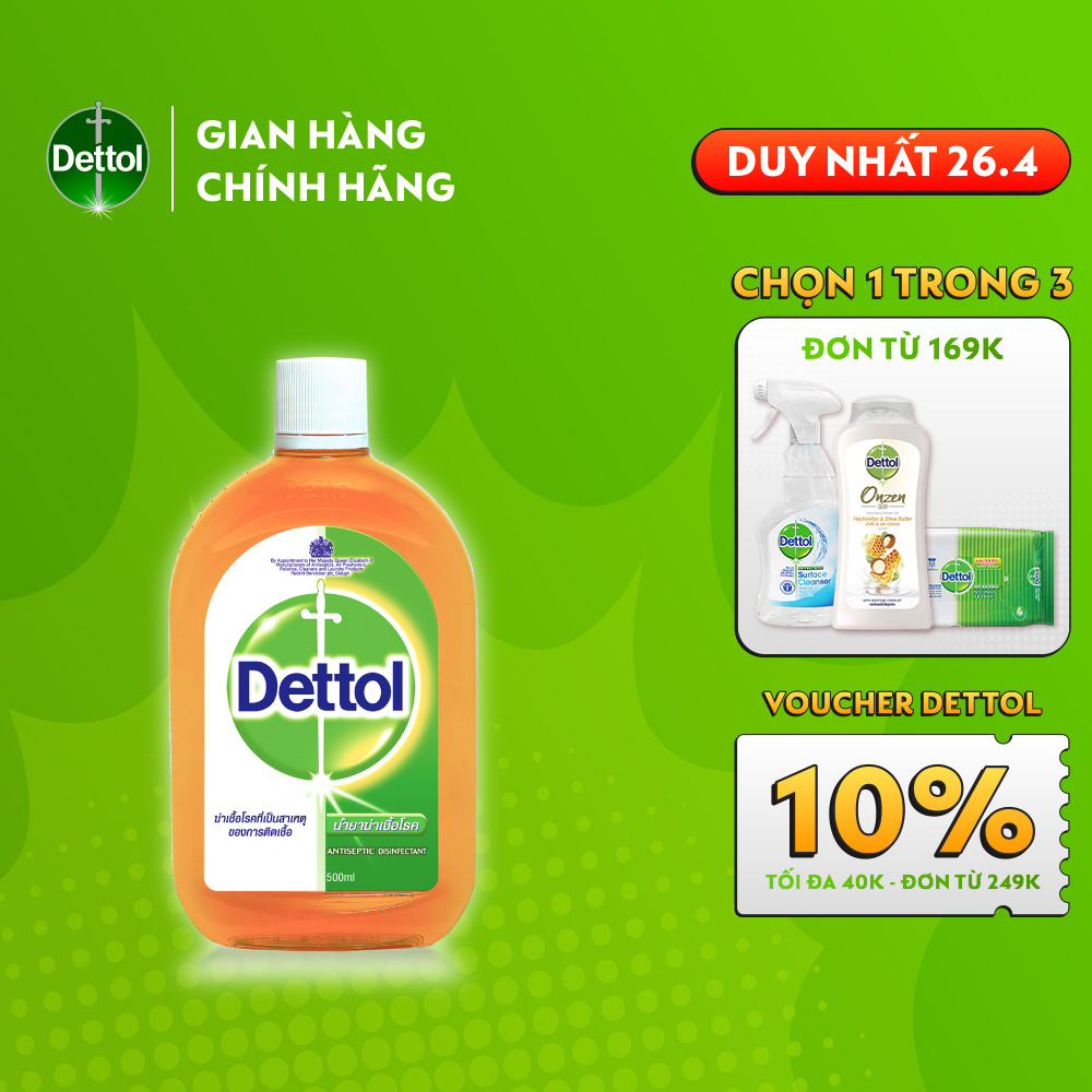 Dung dịch diệt khuẩn đa năng Dettol 500ml