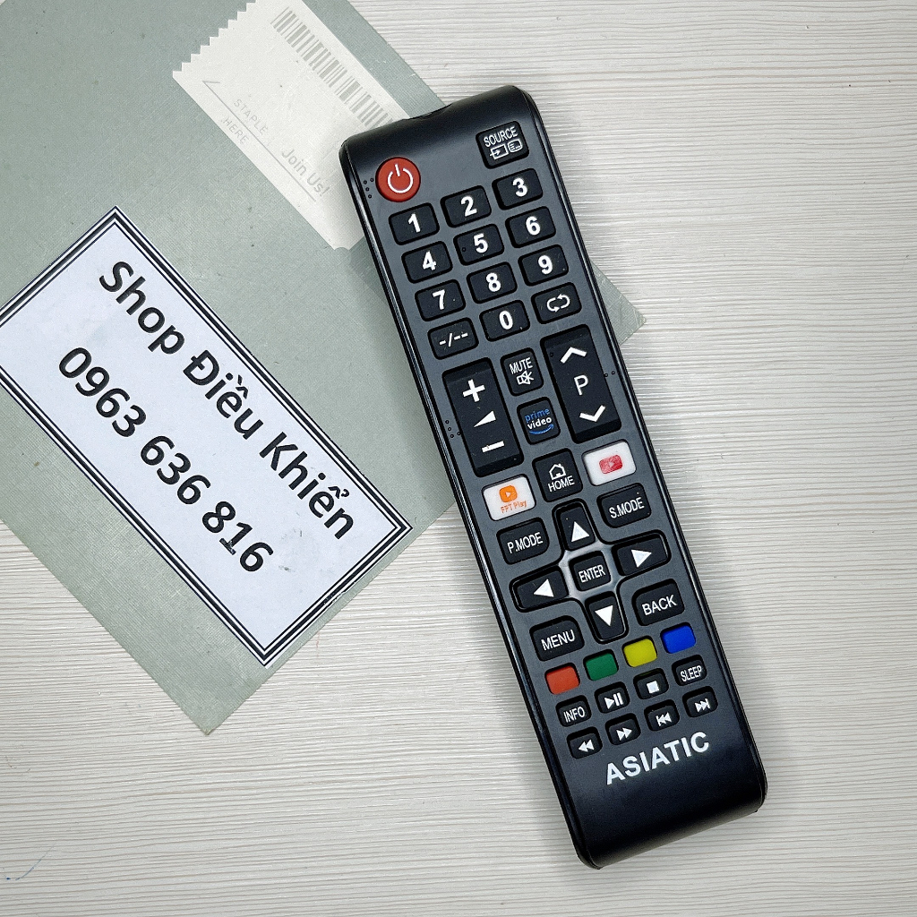 Remote tivi ASIATIC - Điều khiển tivi ASIATIC các dòng hàng mới chính hãng