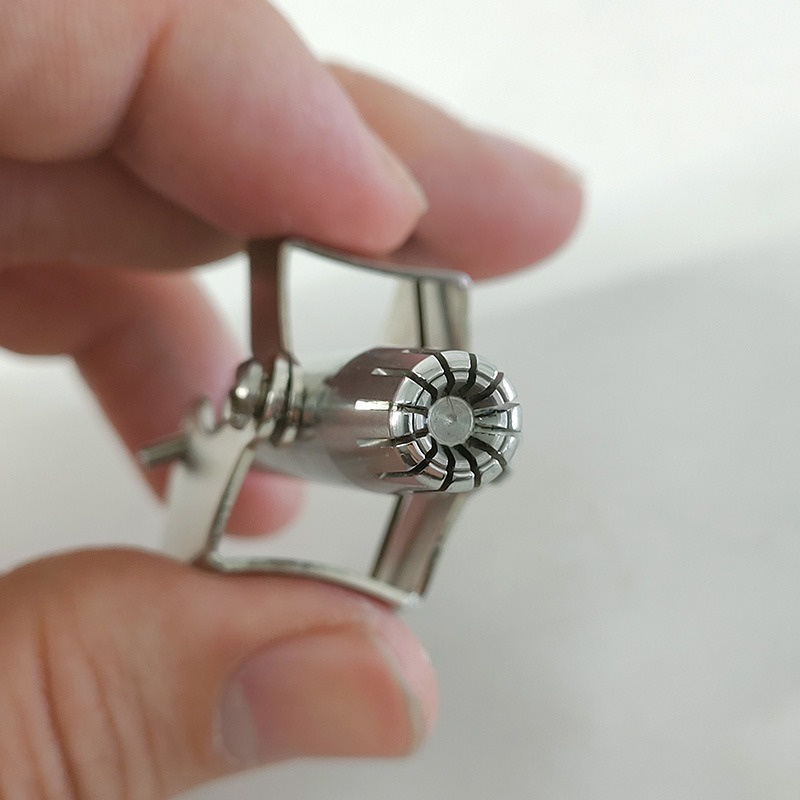 Dụng cụ tỉa lông mũi cơ học - an toàn, tiện lợi chất liệu inox 303 độ bền cao kèm hộp sắt cực sịn