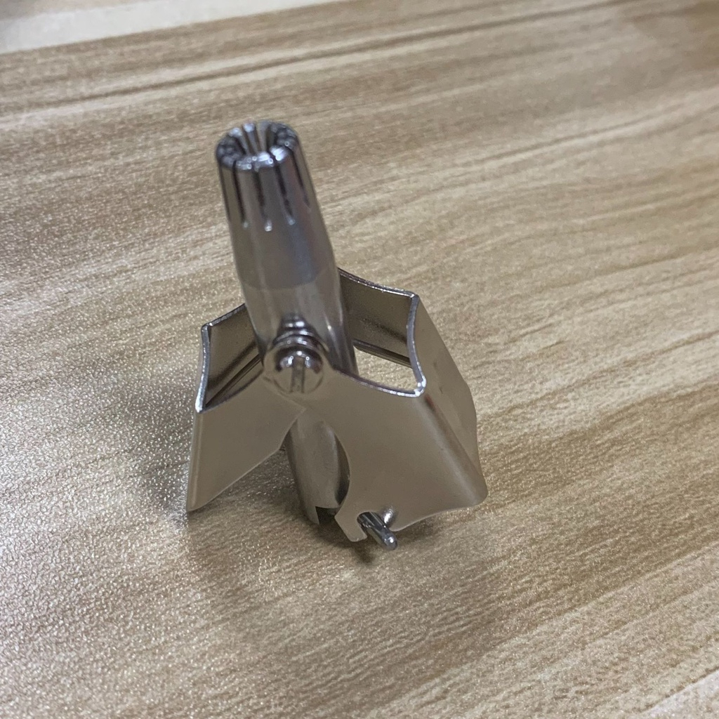 Dụng cụ tỉa lông mũi cơ học - an toàn, tiện lợi chất liệu inox 303 độ bền cao kèm hộp sắt cực sịn