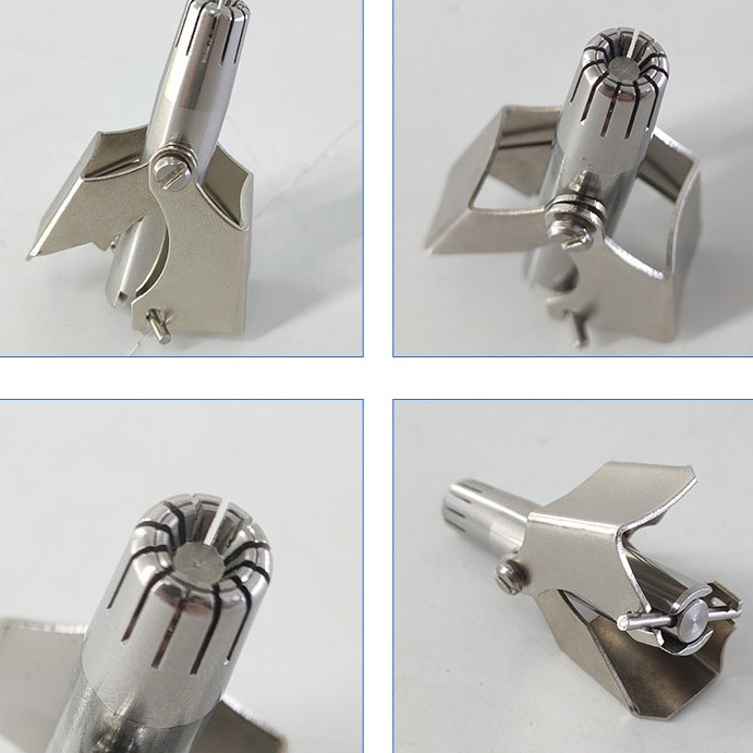 Dụng cụ tỉa lông mũi cơ học - an toàn, tiện lợi chất liệu inox 303 độ bền cao kèm hộp sắt cực sịn