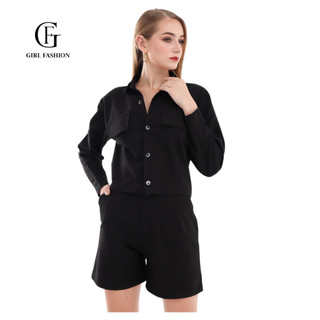 Quần Sort ngắn Girl Fashion màu đen
