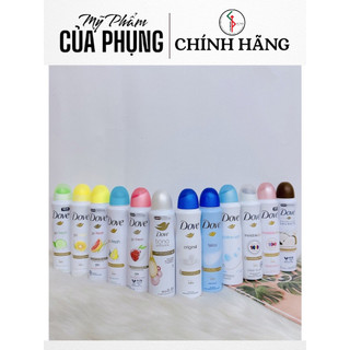 Xịt khử mùi Dove 150ml của Mỹ, khử mùi, kháng khuẩn hiệu quả