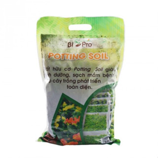 ĐẤT HỮU CƠ POTTING SOIL BIO PRO DALAT HASFARM - Giá thể trồng cây ươm hạt, giàu dinh dưỡng - 5dm3