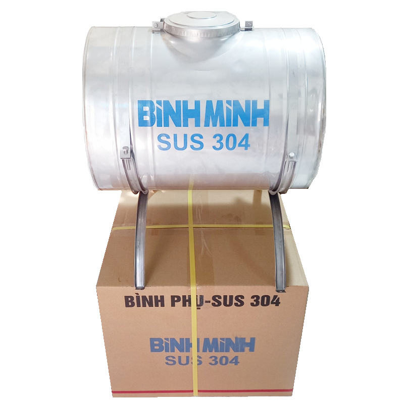 Bồn phụ Inox 304 - 50 Lít dùng cho máy nước nóng NLMT