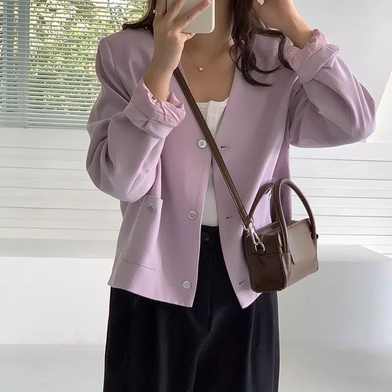 Túi xách nữ 2 quai basic size 18 tang vàng
