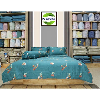 Bộ chăn ga Modal gỗ sồi Nekio Nhật Bản, chất liệu siêu mềm mát