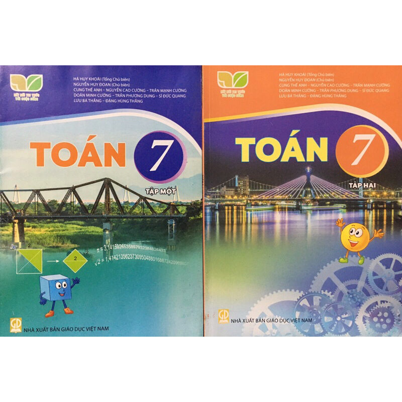 Sách - Toán 7 tập 1 và tập 2 (Kết nối tri thức với cuộc sống)