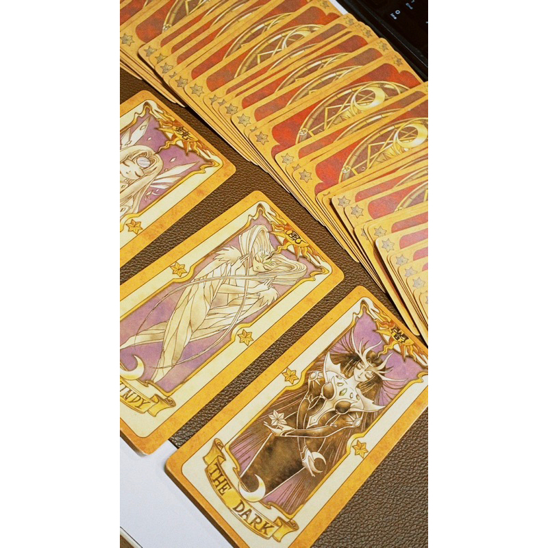 (PASS) Bộ bài Clow Cardcaptor Sakura + túi đựng - new 99%