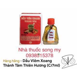 Combo 6 chai, 12 chai dầu viêm xoang thành tâm 7cc