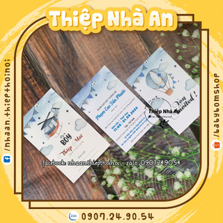Thiệp Sinh Nhật - Thiệp Thôi Nôi Cho Bé Trai 2051C