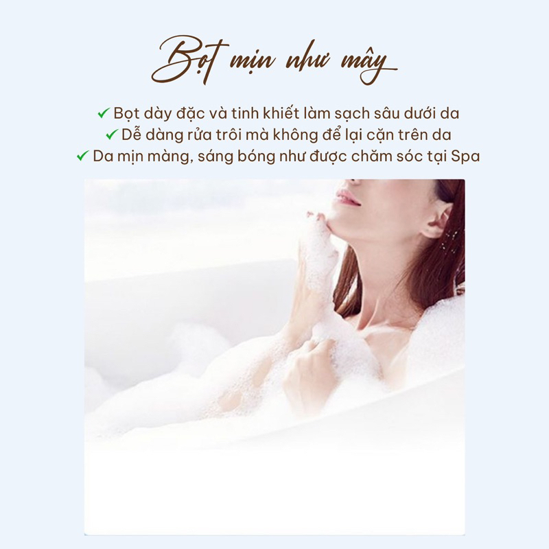 Sữa tắm Veemill 500ml trắng sáng da, mịn màng, mượt da