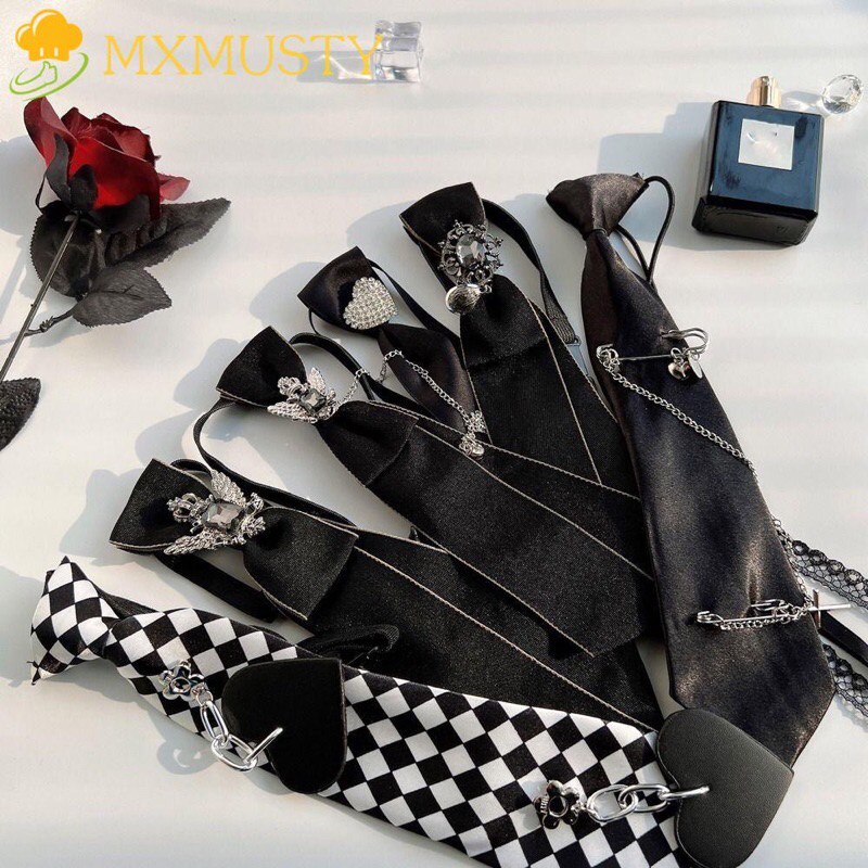 Cà vạt trang trí áo Unisex trang trí phong cách Gothic