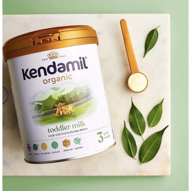Sữa nguyên kem/organic Kendamil 800gr Anh Quốc
