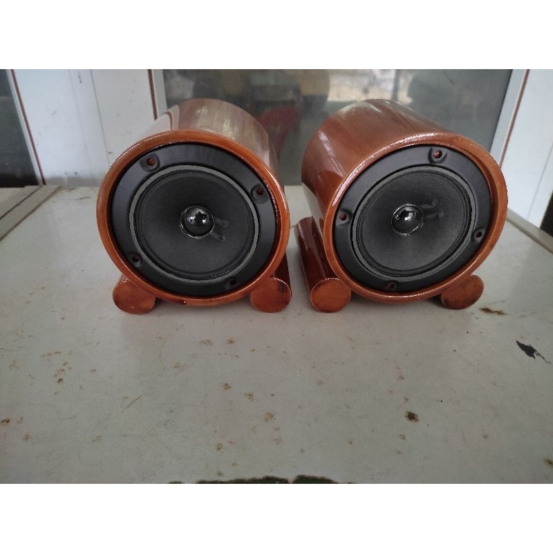 Loa treble gỗ vân tự nhiên