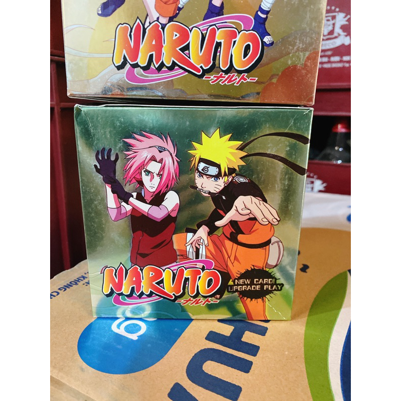 Hộp 32 túi thẻ bài naruto Vip túi 5 thẻ