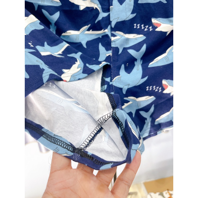 Quần đùi boxer thun cotton nam cá mập