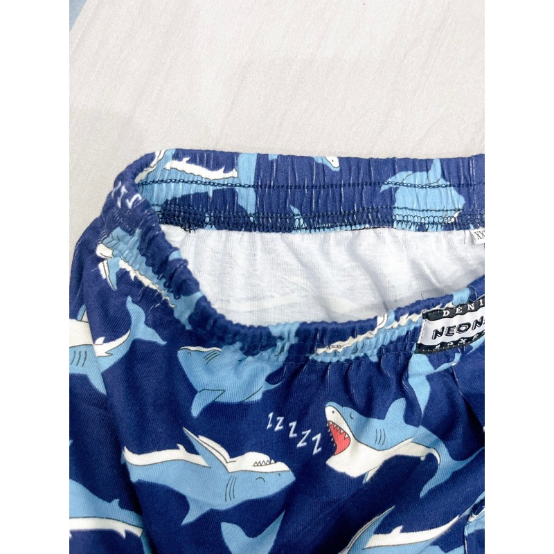 Quần đùi boxer thun cotton nam cá mập