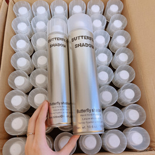 Gôm Bạc Xịt Tóc Butterfly Shadow 600ml 320ml Gôm Bạc Giữ Nếp Tóc [Hàng Loại 1]